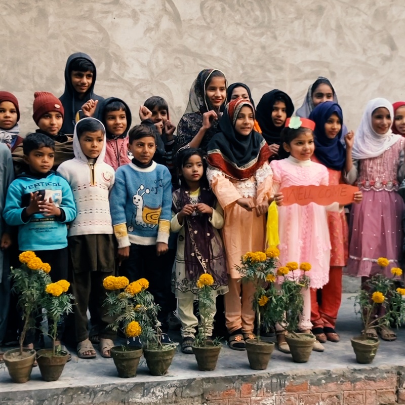 Children at the Government Primary School in Gulwehra rural, Lahore, Pakistan. Credit: GPE/Chantal Rigaud